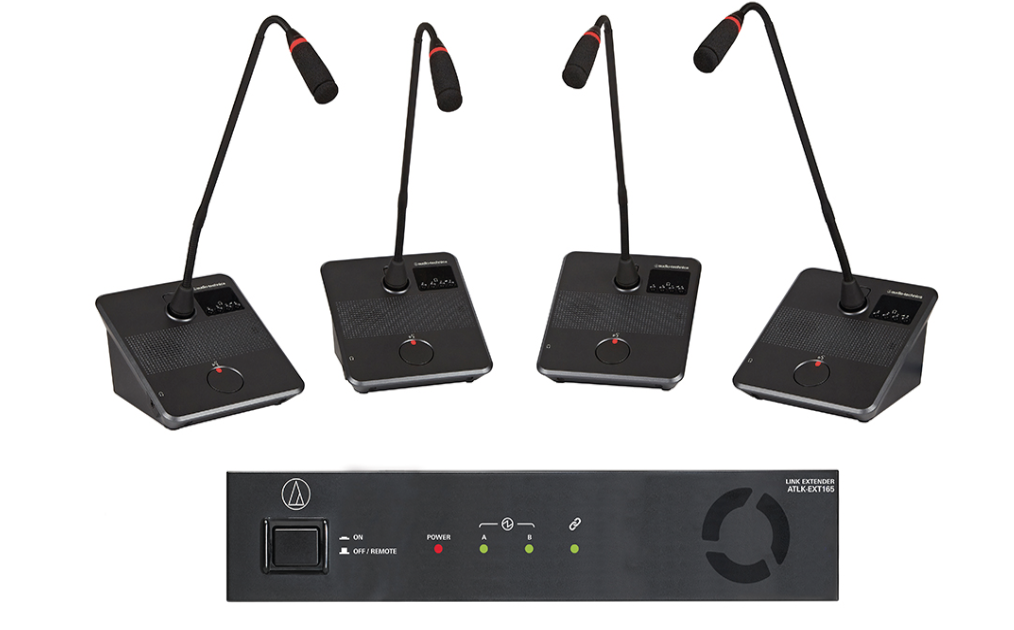 Audio Technica Système de conférence numérique ATUC 50 Microphones