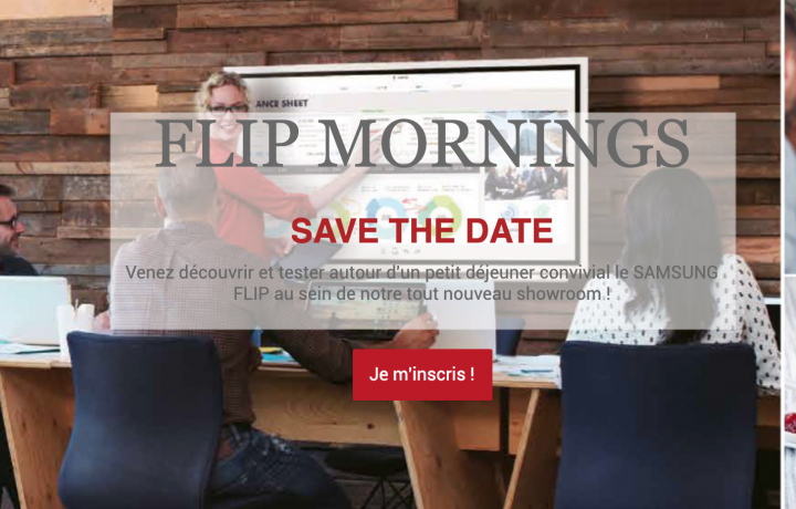 Flip Mornings : Save the date !