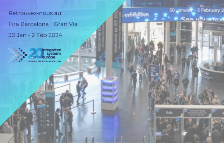 SI Contact vous donne RDV à l'ISE 2024 à Barcelone fin janvier.