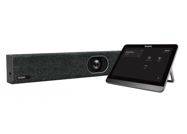 Yealink Meeting Bar A20-020 - Système de visioconférence Android hybride pour Huddle Rooms et petites salles de réunion avec tablette tactile CTP18 - Certifié Teams, Zoom, mode BYOD YEALINK A20-020 Systèmes de visioconférence certifiés Microsoft Teams