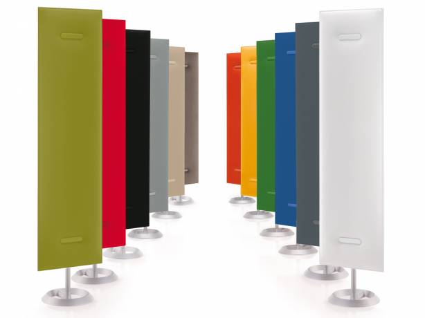 Caimi Mitesco Totem - Totem mobile double face pour panneaux 44 x 159 cm Caimi Mitesco Totem - Totem mobile double face pour panneaux 44 x 159 cm CAI 7M1072-GA Solutions acoustiques