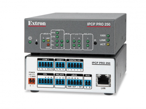 Extron IPCP Pro 250 - Processeur de contrôle IP Link Pro Extron IPCP Pro 250 - Processeur de contrôle IP Link Pro EXTRON 60-1429-01 Systèmes de contrôle
