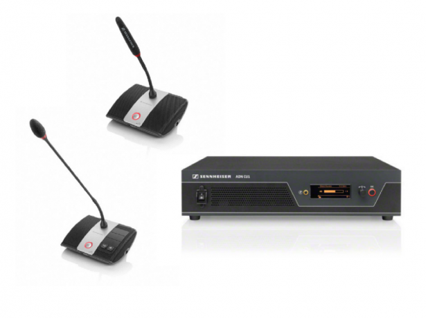 Sennheiser - ADN Wireless - Système de microphones sans fil Sennheiser - ADN Wireless - Système de microphones sans fil SENN 504748 Microphones pour conférence et réunion