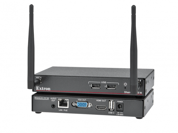 Extron ShareLink 250 - Passerelle de travail collaboratif sans fil Extron ShareLink 250 - Passerelle de travail collaboratif sans fil EXTRON 60-1558-11 Diffusion & partage de données
