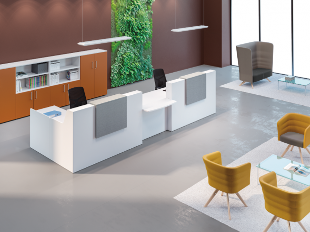 Columbia - Gamme de banque d'accueil Adélis - Élégance et modernité Columbia - Gamme de banque d'accueil Adélis - Élégance et modernité COLUMBIA ADÉLIS-BA Espace d'accueil