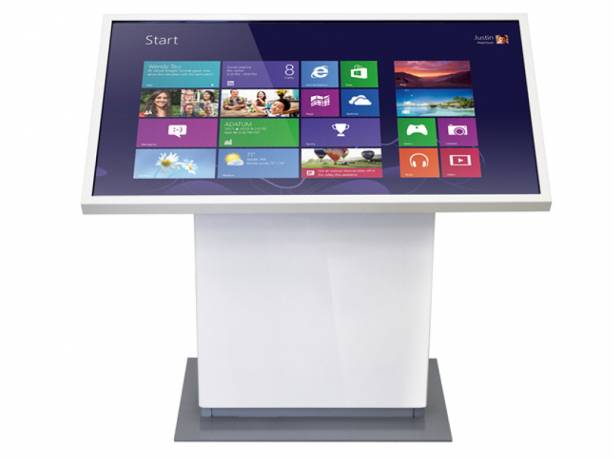 Iagona K-12 - Borne tactile du 22'' pour affichage dynamique avec écran IR dual touch IAGONA K12 22 Bornes & totems