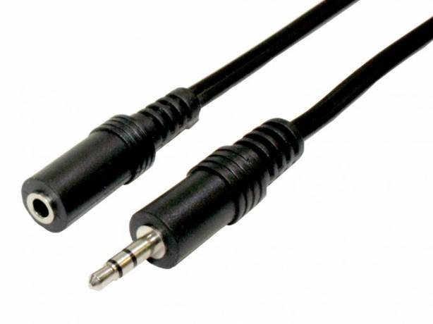 DCU Câble Audio jack 3.5mm mâle-femelle stéréo DCU Câble Audio jack 3.5mm mâle-femelle stéréo DCU 307050 Connectique & péri-informatique