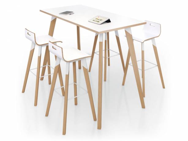 Eol - Gamme pour espaces collectifs Evasion - Tables et tables hautes au design scandinave Eol - Gamme pour espaces collectifs Evasion - Tables et tables hautes au design scandinave EOL EVASION-T Restauration & cafétéria
