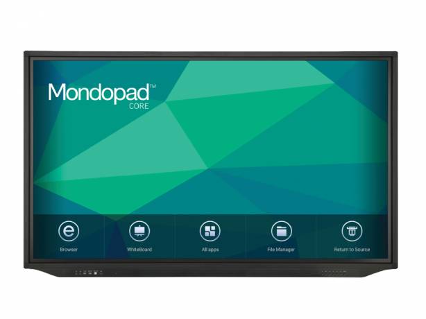 InFocus Mondopad Core 75'' - Ecran tactile 75'' anti-reflets, 4K UHD, Multi-touch 10 points, Android INFOCUS INF75MC01 Écrans tactiles collaboratifs