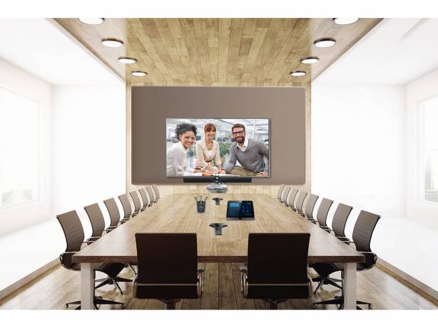 Yealink Solution clé en main certifiée Microsoft Teams pour 8 à 16 personnes en simple écran BUNDLE MVC800-II-Chorus-1Display Systèmes de visioconférence certifiés Microsoft Teams