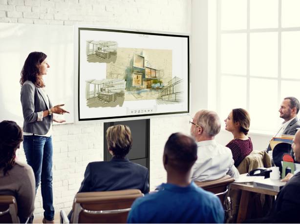 Bundle Samsung Flip - Meetingboard digital tactile 65" avec colonne mobile ajustable électriquement et extension de connectivité Bundle Samsung Flip - Meetingboard digital tactile 65" avec colonne mobile ajustable électriquement et extension de connectivité SAMSUNG WM65R + CY-TF65BRCXEN + CHIEF XPD1U Écrans tactiles collaboratifs