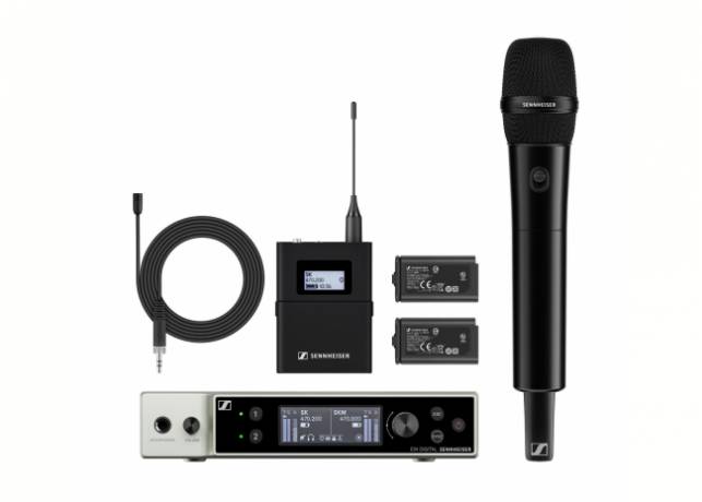 Sennheiser EW-DX MKE 2 / 835-S Combo Set - Ensemble combiné tout-en-un pour applications sans fil numériques Sennheiser EW-DX MKE 2 / 835-S Combo Set - Ensemble combiné tout-en-un pour applications sans fil numériques SENN 509333 Microphones et systèmes sans fil