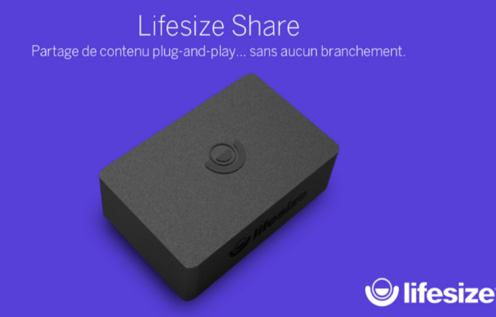 Lifesize Share : partage de contenu plug-and-play...sans aucun branchement !