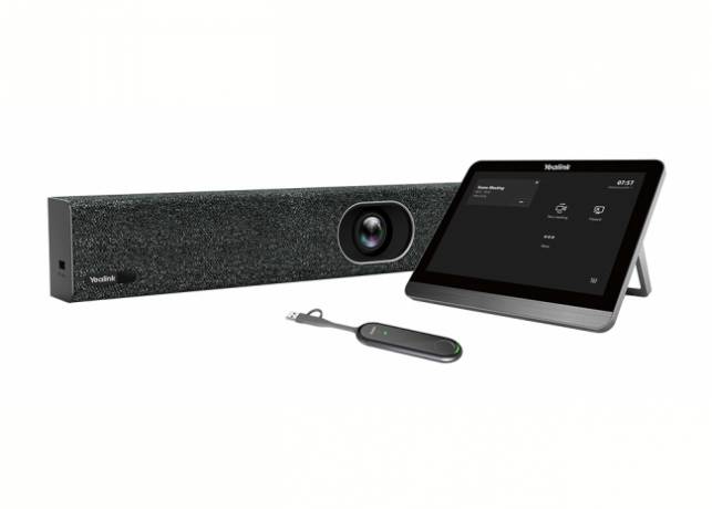 Yealink Meeting Bar A20-025 - Système de visioconférence Android hybride pour Huddle Rooms et petites salles de réunion avec tablette tactile CTP18 et pod de diffusion sans fil WPP30 - Certifié Teams, Zoom, mode BYOD Yealink Meeting Bar A20-025 - Système de visioconférence Android hybride pour Huddle Rooms et petites salles de réunion avec tablette tactile CTP18 et pod de diffusion sans fil WPP30 - Certifié Teams, Zoom, mode BYOD YEALINK A20-025 Systèmes de visioconférence certifiés Microsoft Teams