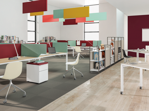 Clen - Gamme de mobilier Atao - Mobilier opérationnel, polymorphe Clen - Gamme de mobilier Atao - Mobilier opérationnel, polymorphe CLEN ATAO-B Bureaux