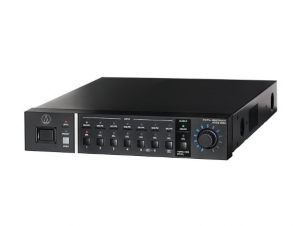 Audio Technica - ATDM-0604 - Mélangeur automatique numérique SmartMixer - Six canaux AUDIOTECH ATDM-0604 Matrices DSP