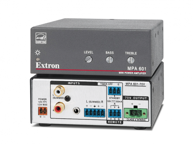 Extron MPA 601 - Amplificateur mono 70/100 V - 60 W EXTRON 60-1449-01 Amplificateurs