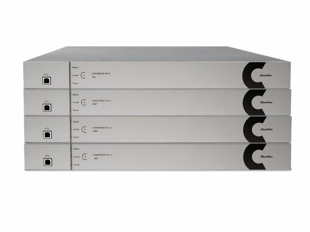 ClearOne Converge Pro 2 - Gamme de matrices DSP compatibles Dante, VoiP, Interface téléphonie et/ou USB audio CLEARONE 910-3200-001 Matrices DSP