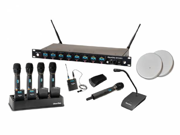 ClearOne WS800 - Système complet de microphones sans-fil CLEARONE 910-6000-408 Microphones et systèmes sans fil
