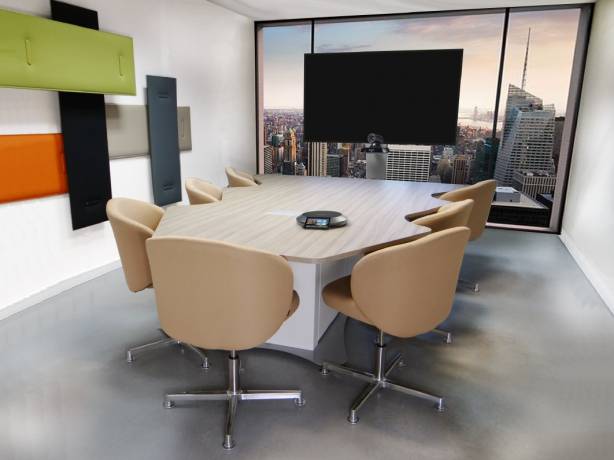 DWPro Elato - Table de réunion et de visioconférence - 7 personnes DWPRO ELATO Tables de visioconférence