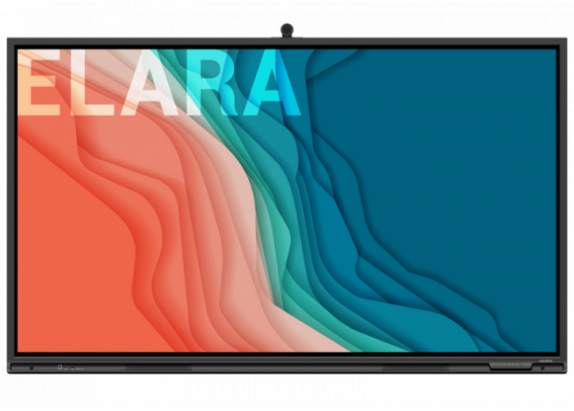 Newline ELARA - Ecran tactile interactif ELARA résolution 4K 60Hz, Optical Bonding (Liaison Optique), Angle de vue de 178°, Verre trempé 7H anti-reflet, anti-traces de doigts NEWLINE ELARA Écrans tactiles collaboratifs