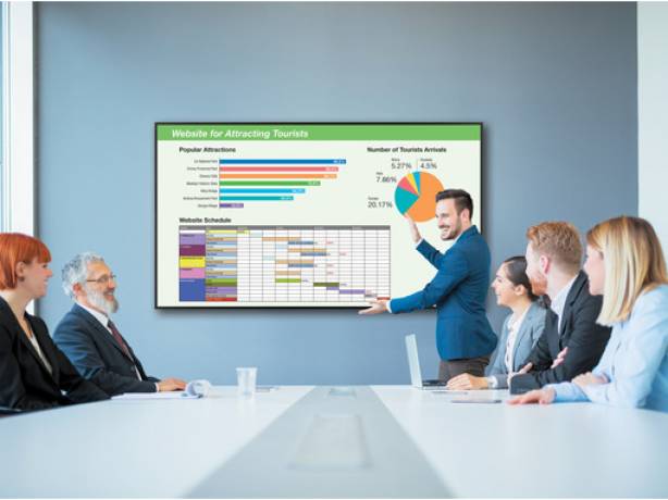 Sharp PN-HW751 - Écran d'affichage 75" -  4K Ultra HD (3840 x 2160 pixels) - 410 cd - USB SD Player Sharp PN-HW751 - Écran d'affichage 75" -  4K Ultra HD (3840 x 2160 pixels) - 410 cd - USB SD Player SHARP PN-HW751 Ecrans professionnels intérieur