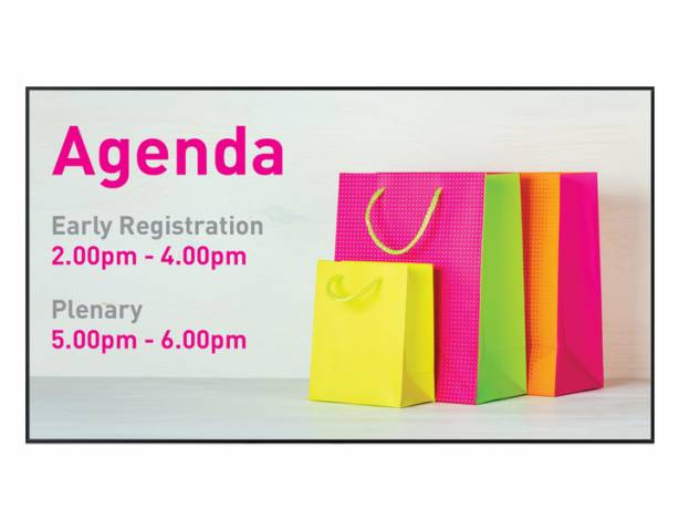 Sharp PN-HM851 - Écran d'affichage 85" -  4K Ultra HD (3840 x 2160 pixels) - 500 cd - SoC, Mini-OPS, Wifi SHARP PN-HM851 Ecrans professionnels intérieur