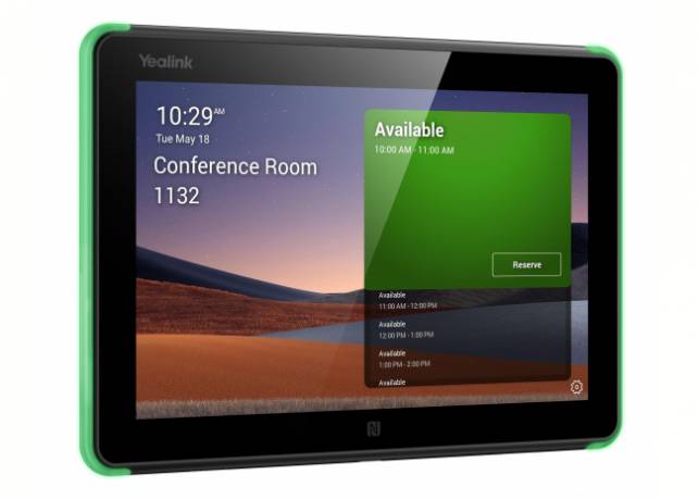 Yealink Teams RoomPanel - Ecran de réservation de salles certifié Teams Yealink Teams RoomPanel - Ecran de réservation de salles certifié Teams YEALINK 1303110 Réservation de salles