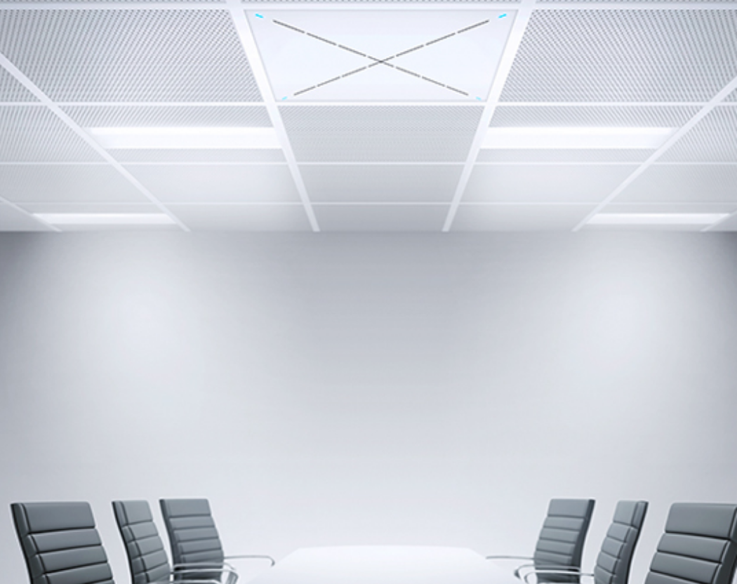 Aussi personnalisé que votre environnement de réunion : 3 variantes d'installation (encastré, suspendu, monté au plafond