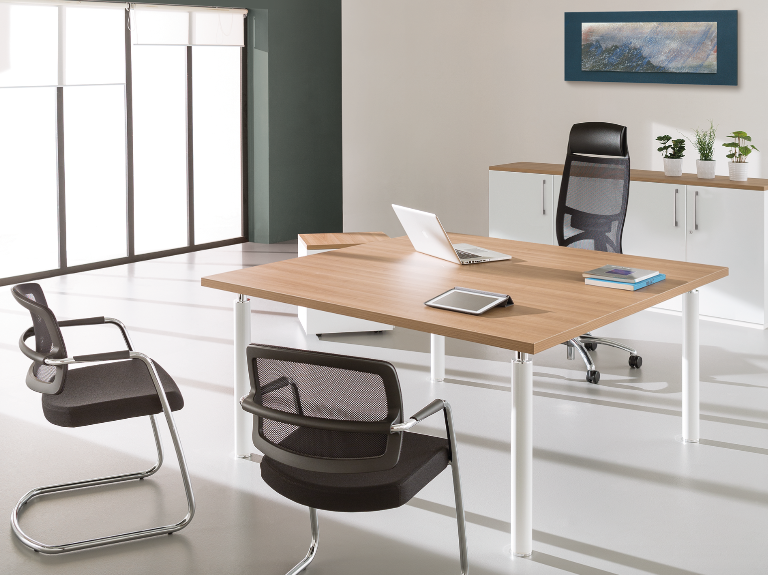 Bureau simple Columbia neuf personnalisable - Adopte Un Bureau