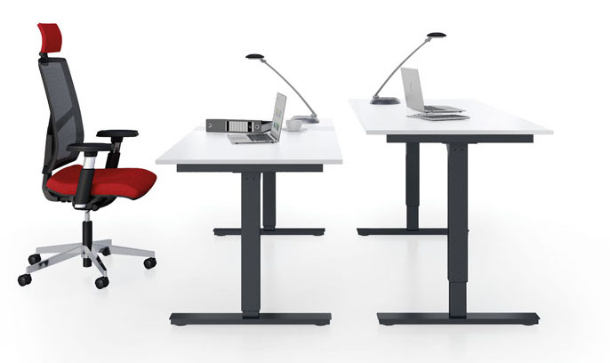 Un bureau complet et ergonomique