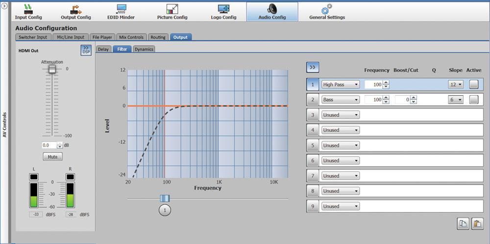 ProDSP pour optimisation et conception ingénieuses du système audio